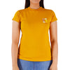 Bobson Japanese Ladies Basic Tees Regular Fit 175415-U (Yellow Gold)