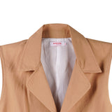 Bobson Japanese Ladies Basic Jacket Relaxed Fit 157944 (Beige)