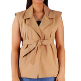 Bobson Japanese Ladies Basic Jacket Relaxed Fit 157944 (Beige)