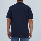 Bobson Japanese Men's Basic Collared Shirt Regular Fit 183463 (Navy)