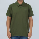 Bobson Japanese Men's Basic Collared Shirt Regular Fit 158711 (Fatigue)