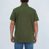 Bobson Japanese Men's Basic Collared Shirt Regular Fit 158711 (Fatigue)