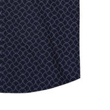 Bobson Japanese Men's Basic Woven Shirt Slim Fit 168595 (Navy)