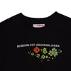 Bobson Japanese Men's Basic Tees Oversized Fitting 178600-U (Black)