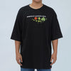 Bobson Japanese Men's Basic Tees Oversized Fitting 178600-U (Black)