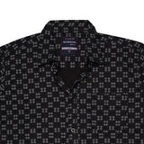 Bobson Japanese Men's Basic Woven Shirt Slim Fit 168608 (Black)