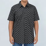 Bobson Japanese Men's Basic Woven Shirt Slim Fit 168608 (Black)