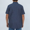 Bobson Japanese Men's Basic Woven Shirt Slim Fit 168608 (Navy)