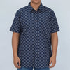 Bobson Japanese Men's Basic Woven Shirt Slim Fit 168608 (Navy)