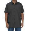 Bobson Japanese Men's Basic Woven Shirt Slim Fit 168622 (Black)