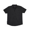 Bobson Japanese Men's Basic Woven Shirt Slim Fit 168622 (Black)