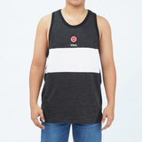 Bobson Japanese Men's Basic Tank Top Slim Fit 177046 (Black)