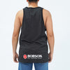 Bobson Japanese Men's Basic Tank Top Slim Fit 177046 (Black)