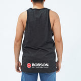 Bobson Japanese Men's Basic Tank Top Slim Fit 177046 (Black)