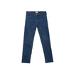 Bobson Japanese Men's Basic Denim Pants Super Skinny Mid Waist 176093-U (Medium Shade)