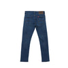 Bobson Japanese Men's Basic Denim Pants Super Skinny Mid Waist 176093-U (Medium Shade)