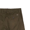 Bobson Japanese Men's Basic Non-Denim Chino Pants Mid Waist 181189 (Fatigue)