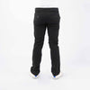 Bobson Japanese Men's Basic Non-Denim Chino Pants Mid Waist 181209 (Black)