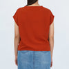 Bobson Japanese Ladies Basic Woven Shirt Boxy Fit 160237-U (Rust)
