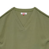 Bobson Japanese Ladies Basic Woven Shirt Boxy Fit 160237-U (Light Green)