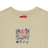 Bobson Japanese Ladies Basic Tees Regular Fit 182363-U (Frost)