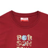 Bobson Japanese Ladies Basic Tees Regular Fit 182363-U (Red)