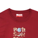 Bobson Japanese Ladies Basic Tees Regular Fit 182363-U (Red)