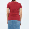 Bobson Japanese Ladies Basic Tees Regular Fit 182363-U (Red)
