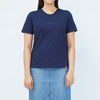 Bobson Japanese Ladies Basic Tees Boxy Fit 155441-U (Navy)