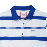 Bobson Japanese Ladies Basic Collared Shirt Regular Fit 165723 (Blue)