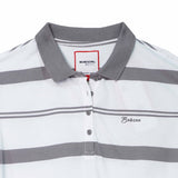 Bobson Japanese Ladies Basic Collared Shirt Regular Fit 165723 (Gray)