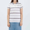Bobson Japanese Ladies Basic Collared Shirt Regular Fit 165723 (Gray)