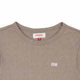 Bobson Japanese Ladies Basic Tees Regular Fit 182342-U (Taupe)