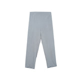 Bobson Japanese Ladies Basic Non-Denim Drawstring Pants 156244 (Chambray Blue)