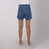 Bobson Japanese Ladies Basic Denim Skorts 176861 (Light Shade)