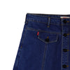 Bobson Japanese Ladies Basic Denim Skorts 176861 (Light Shade)