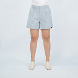 Bobson Japanese Ladies Basic Non-Denim Smart Short 180685 (Light Blue)