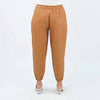 Bobson Japanese Ladies Basic Non-Denim Jogger Pants 172922-U (Khaki)