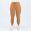 Bobson Japanese Ladies Basic Non-Denim Jogger Pants 172922-U (Khaki)