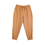 Bobson Japanese Ladies Basic Non-Denim Jogger Pants 172922-U (Khaki)