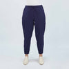 Bobson Japanese Ladies Basic Non-Denim Jogger Pants 172922-U (Navy)