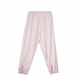 Bobson Japanese Ladies Basic Non-Denim Jogger Pants 172922-U (Pink)