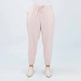 Bobson Japanese Ladies Basic Non-Denim Jogger Pants 172922-U (Pink)