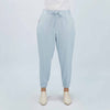 Bobson Japanese Ladies Basic Non-Denim Jogger Pants 172922-U (Sky Blue)