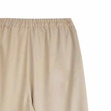 Bobson Japanese Ladies Basic Non-Denim Jogger Pants 172922-U (Tan)