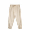 Bobson Japanese Ladies Basic Non-Denim Jogger Pants 172922-U (Tan)