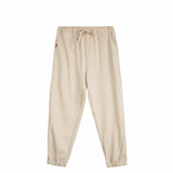 Bobson Japanese Ladies Basic Non-Denim Jogger Pants 172922-U (Tan)