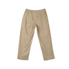 Bobson Japanese Ladies Basic Non-Denim Drawstring Pants 180645-U (Beige)