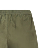 Bobson Japanese Ladies Basic Non-Denim Drawstring Pants 180645-U (Olive)