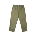 Bobson Japanese Ladies Basic Non-Denim Drawstring Pants 180645-U (Olive)
